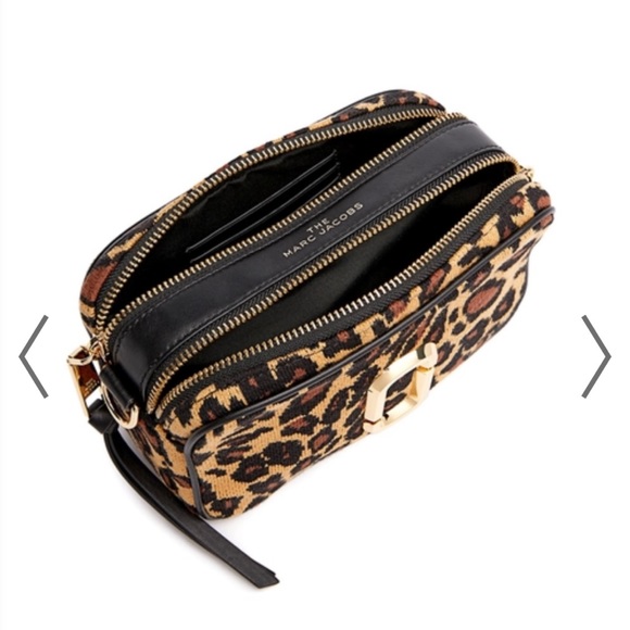 🆕 NIB Marc Jacobs Softshot 21 Leopard camera bag - Picture 9 of 11